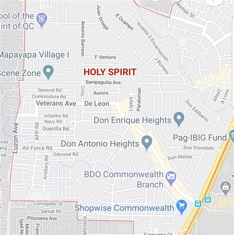 Holy Spirit, Quezon City Profile – PhilAtlas.